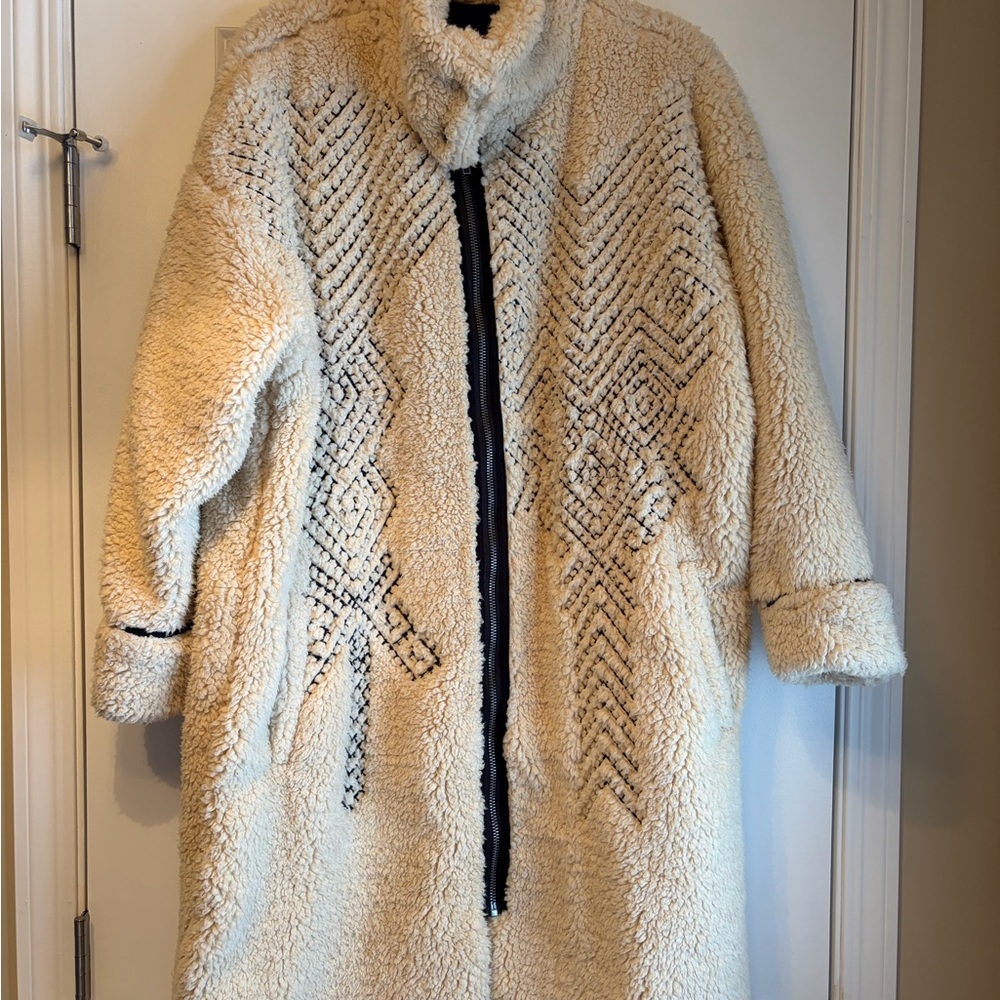 Cozy Cream Sherpa Coat